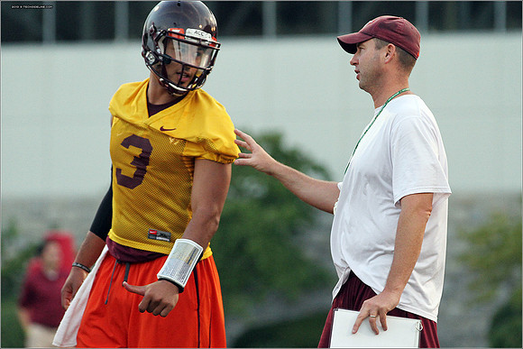 FB. Virginia Tech. Scrimmage