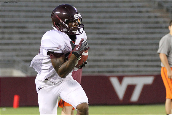 FB. Football Scrimmage at Virginia Tech.