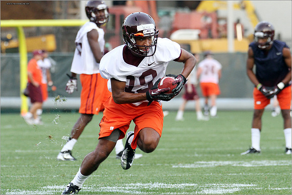 FB. Virginia Tech. Scrimmage