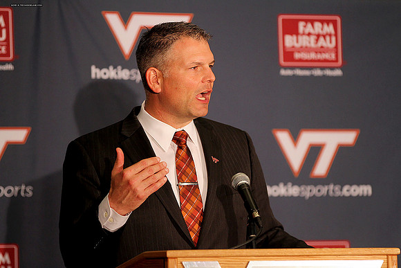 2015.11.30. VT Football Press Conference.
