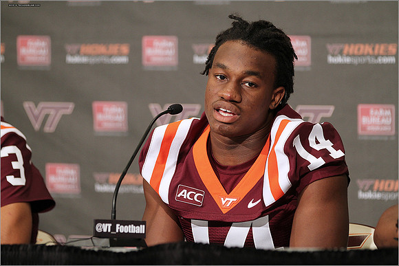 FB. Virginia Tech. Media Day