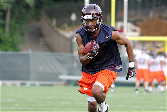 FB. Virginia Tech. Scrimmage