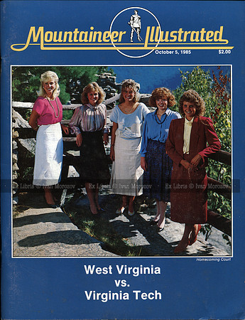 1985.10.05. VT at WVU.