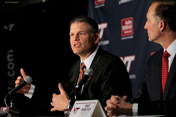 2015.11.30. VT Football Press Conference.