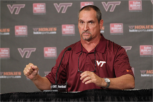 FB. Virginia Tech. Media Day
