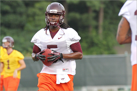 FB. Virginia Tech. Scrimmage