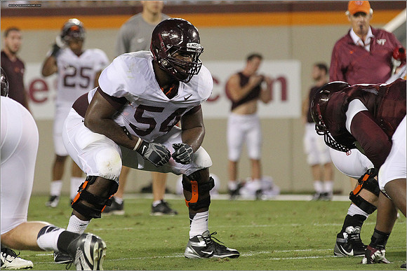 FB. Football Scrimmage at Virginia Tech.