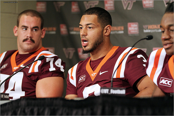 FB. Virginia Tech. Media Day