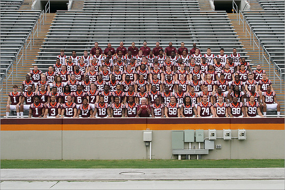 FB. Virginia Tech. Media Day