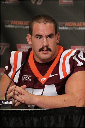 FB. Virginia Tech. Media Day