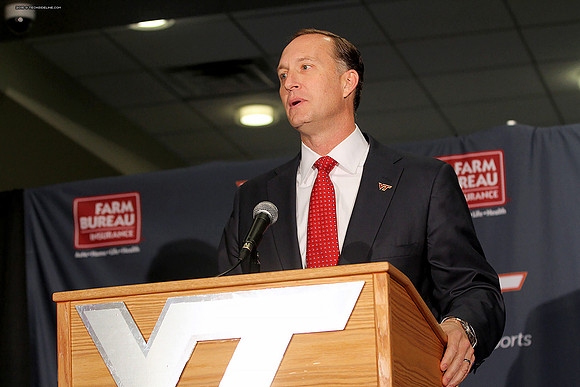 2015.11.30. VT Football Press Conference.