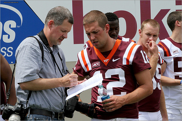 FB. Virginia Tech. Media Day