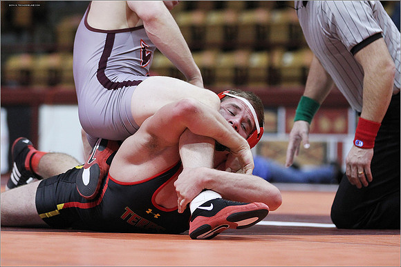 2014.01.19. Wrestling. Maryland at VT
