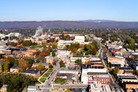 Aerial View of Virginia Tech Main Campus.