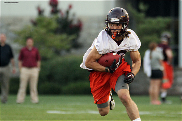 FB. Virginia Tech. Scrimmage