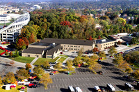 Aerial View of Virginia Tech Main Campus.