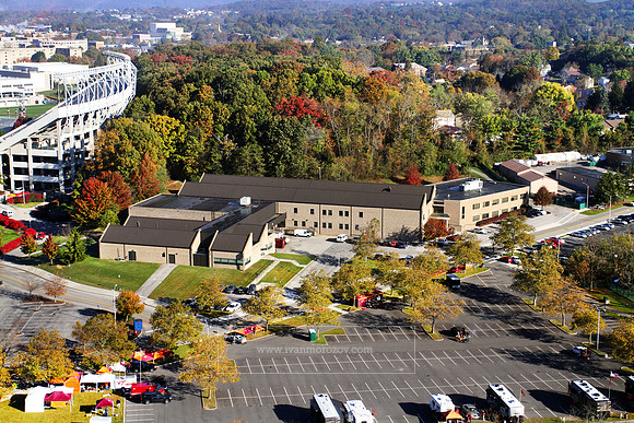 Aerial View of Virginia Tech Main Campus.
