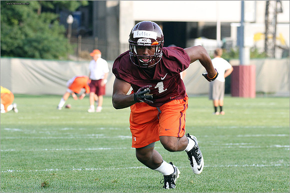FB. Virginia Tech. Scrimmage