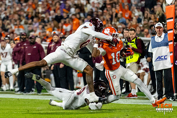 2026.10.24. Virginia Tech 20, Clemson 16. NCAA Football.