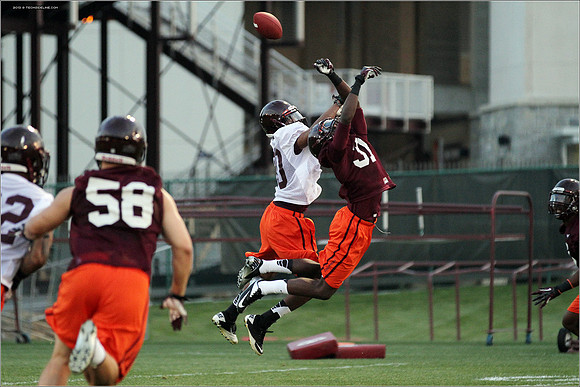 FB. Virginia Tech. Scrimmage