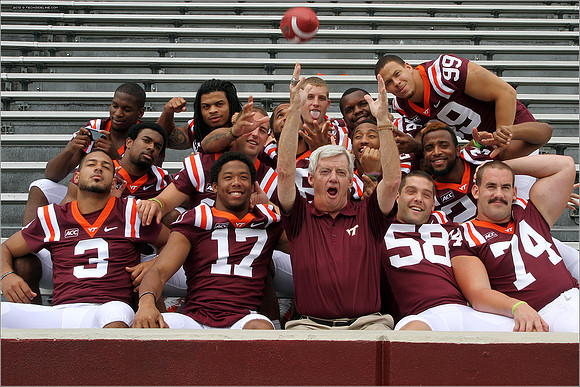 FB. Virginia Tech. Media Day