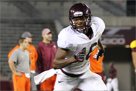 FB. Football Scrimmage at Virginia Tech.