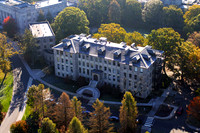 Aerial View of Virginia Tech Main Campus.
