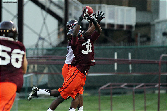 FB. Virginia Tech. Scrimmage