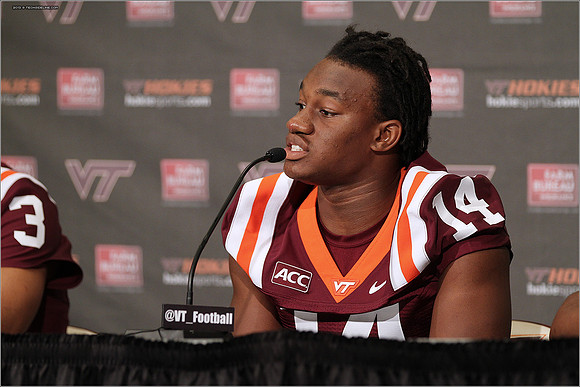 FB. Virginia Tech. Media Day