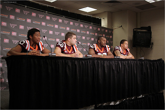FB. Virginia Tech. Media Day