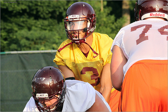 FB. Virginia Tech. Scrimmage