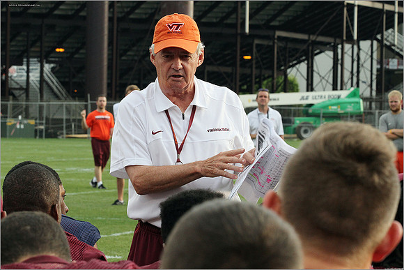 FB. Virginia Tech. Scrimmage