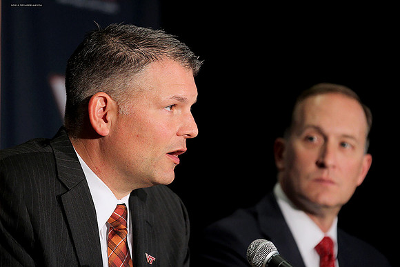 2015.11.30. VT Football Press Conference.