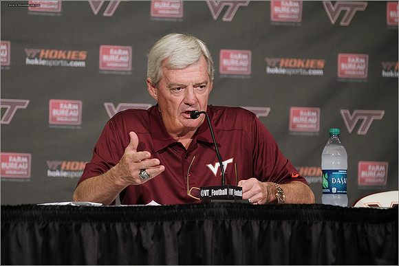 FB. Virginia Tech. Media Day