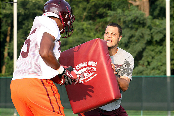 FB. Virginia Tech. Scrimmage