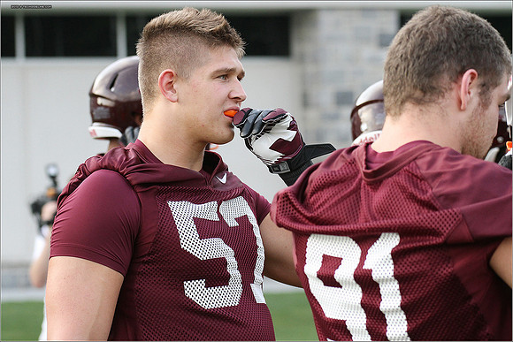 FB. Virginia Tech. Scrimmage