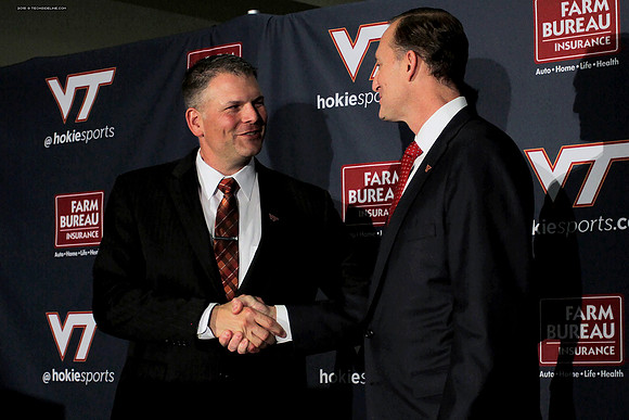 2015.11.30. VT Football Press Conference.