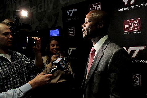 2015.11.30. VT Football Press Conference.