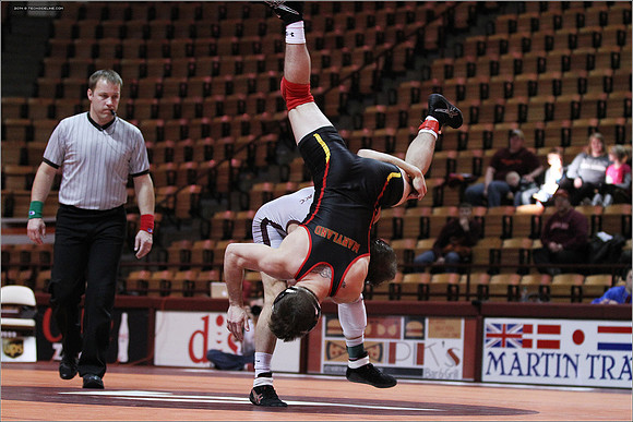 2014.01.19. Wrestling. Maryland at VT