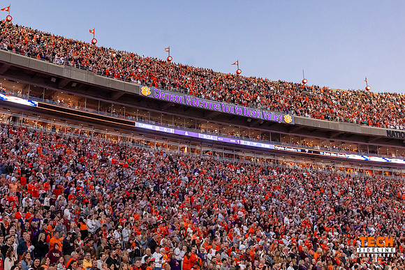 2026.10.24. Virginia Tech 20, Clemson 16. NCAA Football.