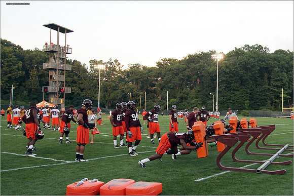 FB. Virginia Tech. Scrimmage