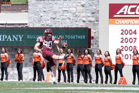 2016.04.23. Spring Game at VT.