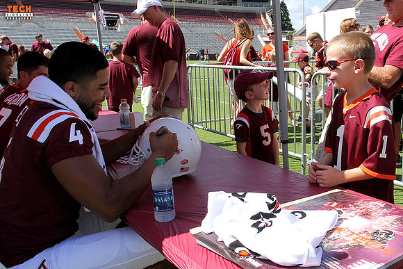 2016.08.14. VT Football Media Day.