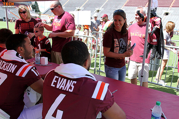 2016.08.14. VT Football Media Day.