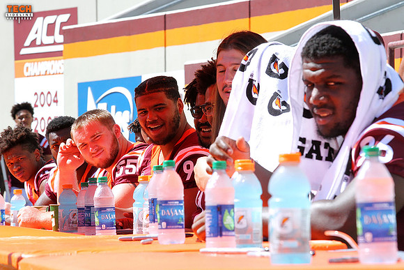 2016.08.14. VT Football Media Day.