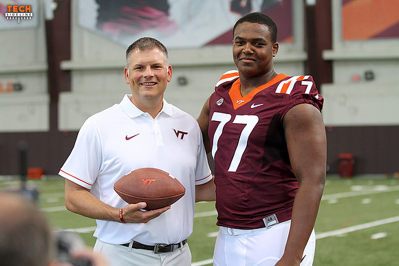 2016.08.14. VT Football Media Day.
