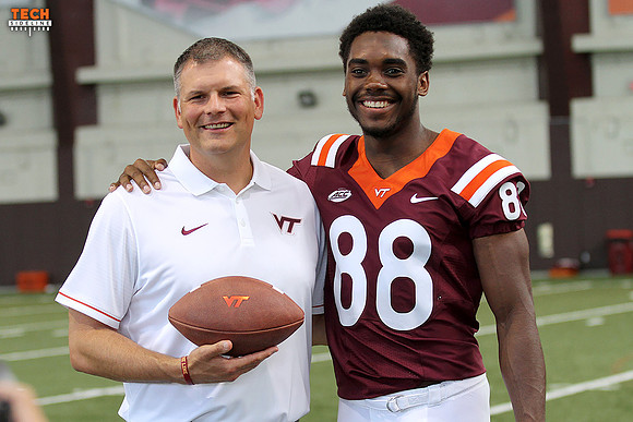 2016.08.14. VT Football Media Day.