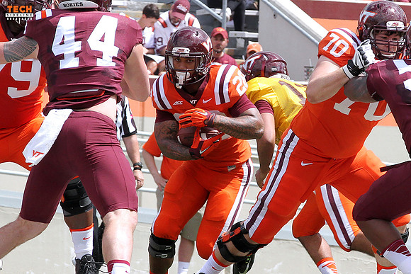 2016.04.23. Spring Game at VT.