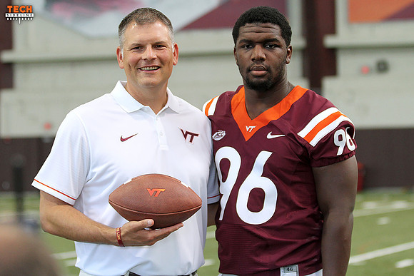 2016.08.14. VT Football Media Day.