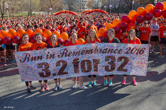 416 Memorial. Run For 32.